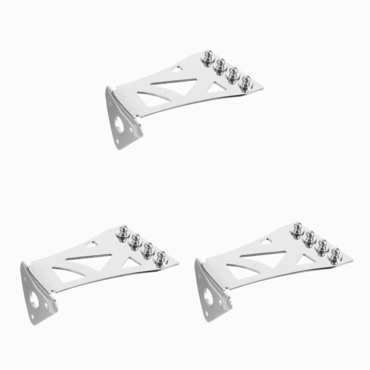 TOYANDONA 3pezzi Piastra Per Corde Banjo Accessorio Per Chitarra Corde Migliora Suono e Sustain Design Classico e Resistente Facile Da Installare