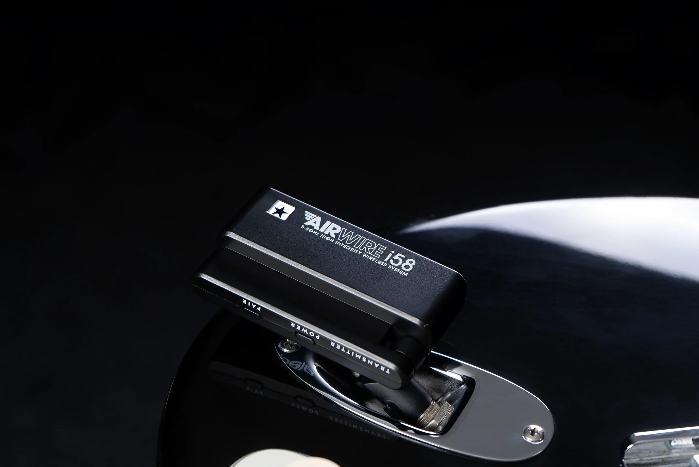 Blackstar AIRWIRE i58 - Trasmettitore wireless per chitarra di alta qualità, ricevitore wireless ricaricabile, sistema audio digitale per chitarra elettrica, basso e altri strumenti
