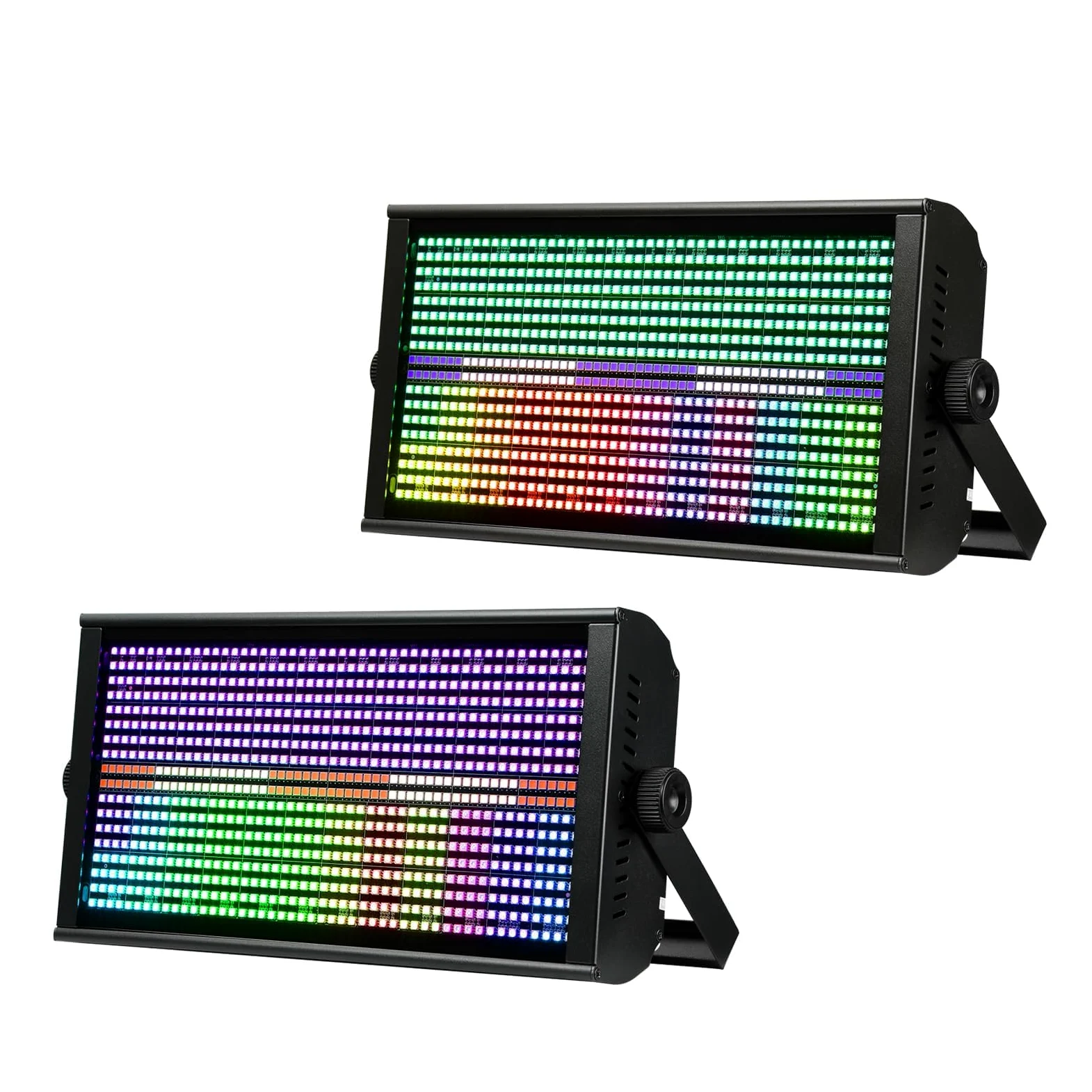 BETOPPER 260W LED Strobo Luce Stroboscopica,768 LED Effetti Flash e Wash, Dinamici con Pixel Mapping e Controllo Zonale - Per Discoteche, Concerti, Eventi e Show Light (2pz)