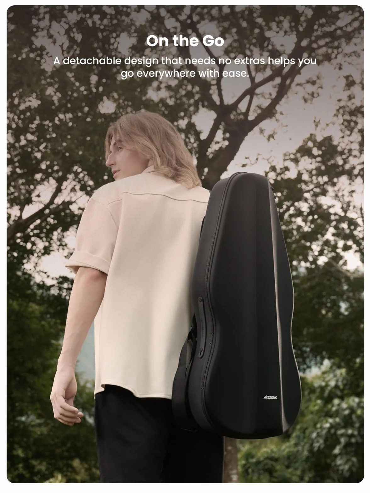 AeroBand Chitarra elettrica senza corda, chitarra elettrica acustica senza corde, tastiera portatile ed Emovable Chitarra da viaggio per principianti, appassionati, adulti, regalo (2024)