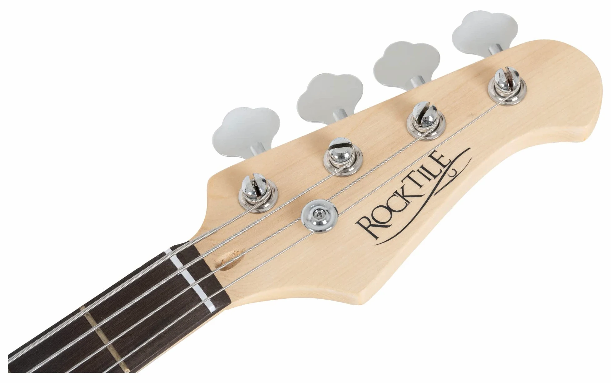 Rocktile Pro JB-30PR Ashwood E-Bass Natur Set incl. Gigbag, Manico: Acero | Jazz-Style E-Bass, 2 Single-Coil pickup, 2 controlli volume/ 1 controllo tono, Tastiera: Engineered Wood, Corpo: Frassino