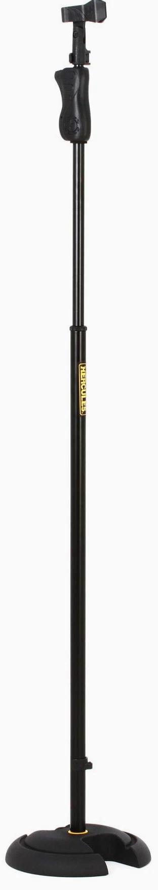 Hercules MS201B EZ Grip H Base Microfono Stand W/EZ Mic Clip