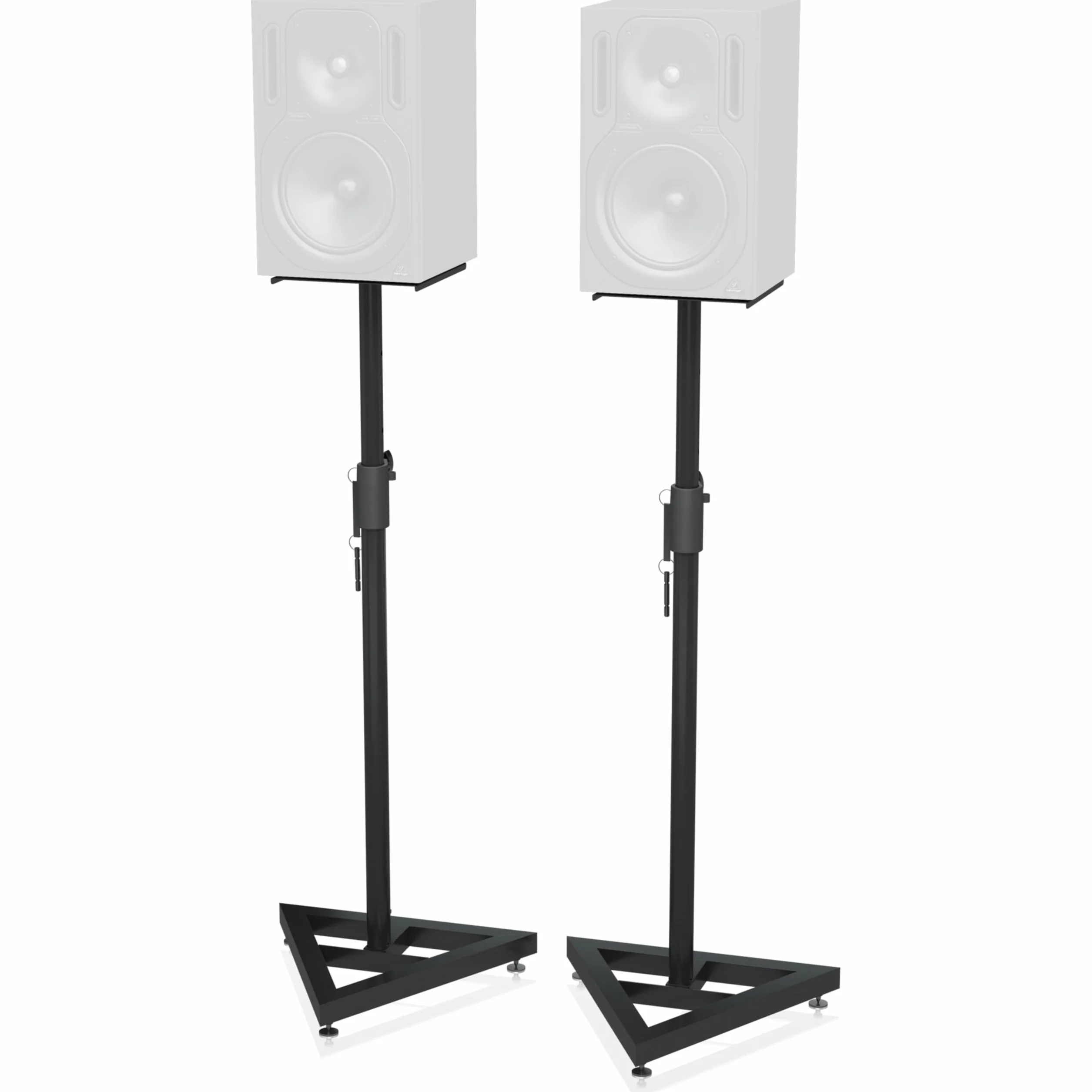 Behringer SM5002 Set supporto per monitor regolabile in altezza per impieghi gravosi