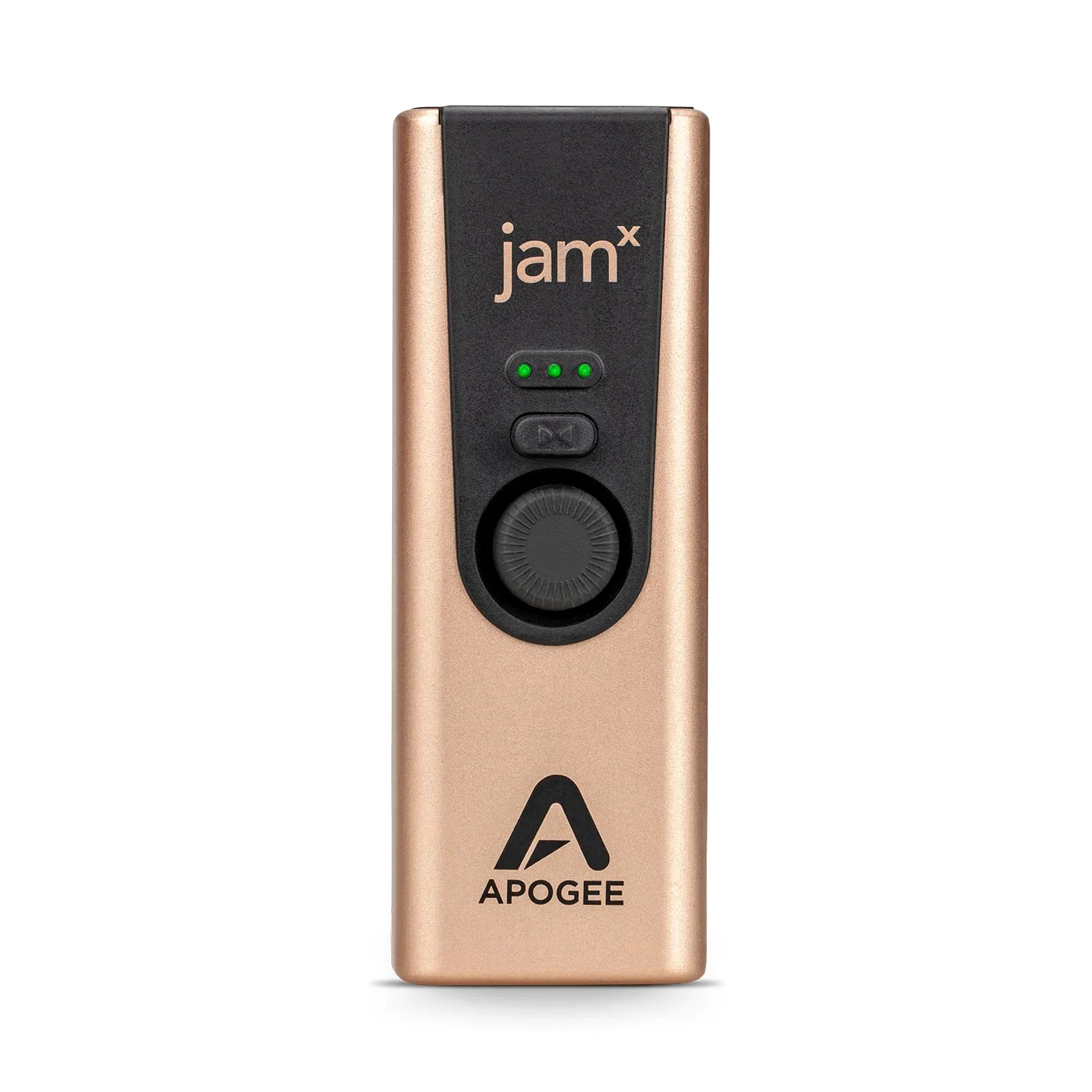 Apogee Jam X - Interfaccia audio USB per chitarre e strumenti portatili per iOS, macOS e PC, Ableton Live Lite gratuito, DSP neurale Tim Henson versione di prova estesa