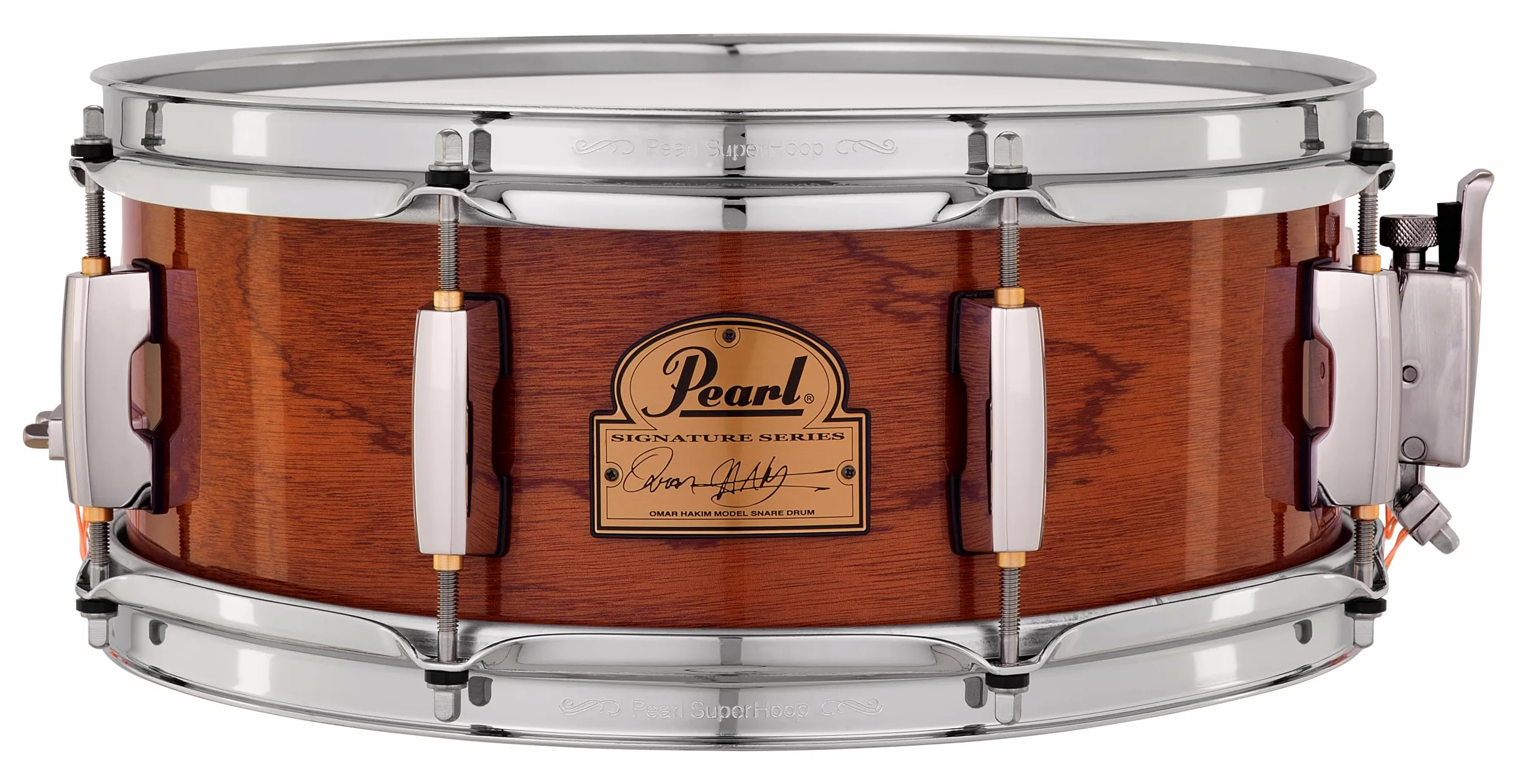 Omar Hakim Model 13 x 5 6-Ply Mahogany CL-55 superhoop II
