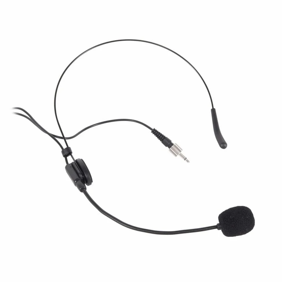 Proel EIKON WM700DKIT - Sistema microfonico Wireless con Ricevente + Bodypack + Archetto + Palmare + Pulce, Nero