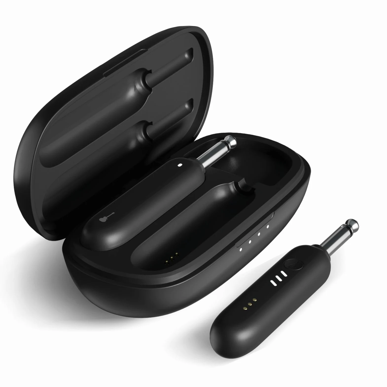 Enya WB1 Sistema per Chitarra Wireless, Trasmettitore e Ricevitore Audio Wireless per Chitarra UHF 3.0 per Strumento Elettrico Trasmettitore Ricevitore Wireless per Basso Elettrico Acustico