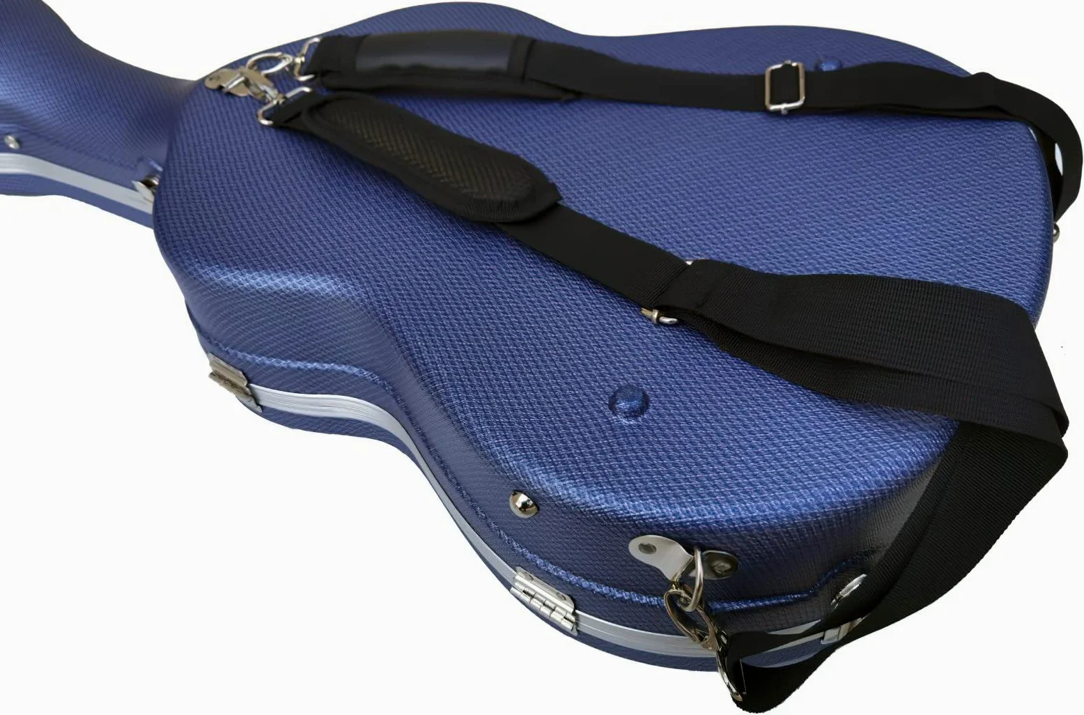 Cibeles - Custodia in ABS per chitarra classica, Blu chiaro, Custodia per chitarra