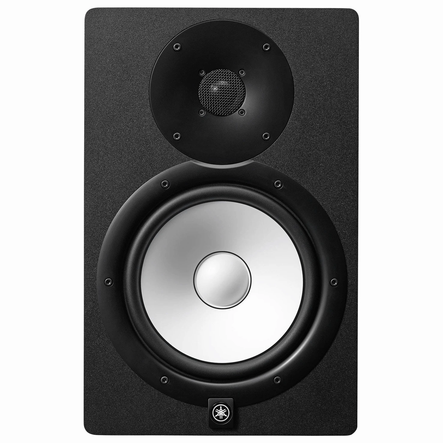 Yamaha HS8 Powered Studio Monitor Bundle con due monitor, supporti e cavi