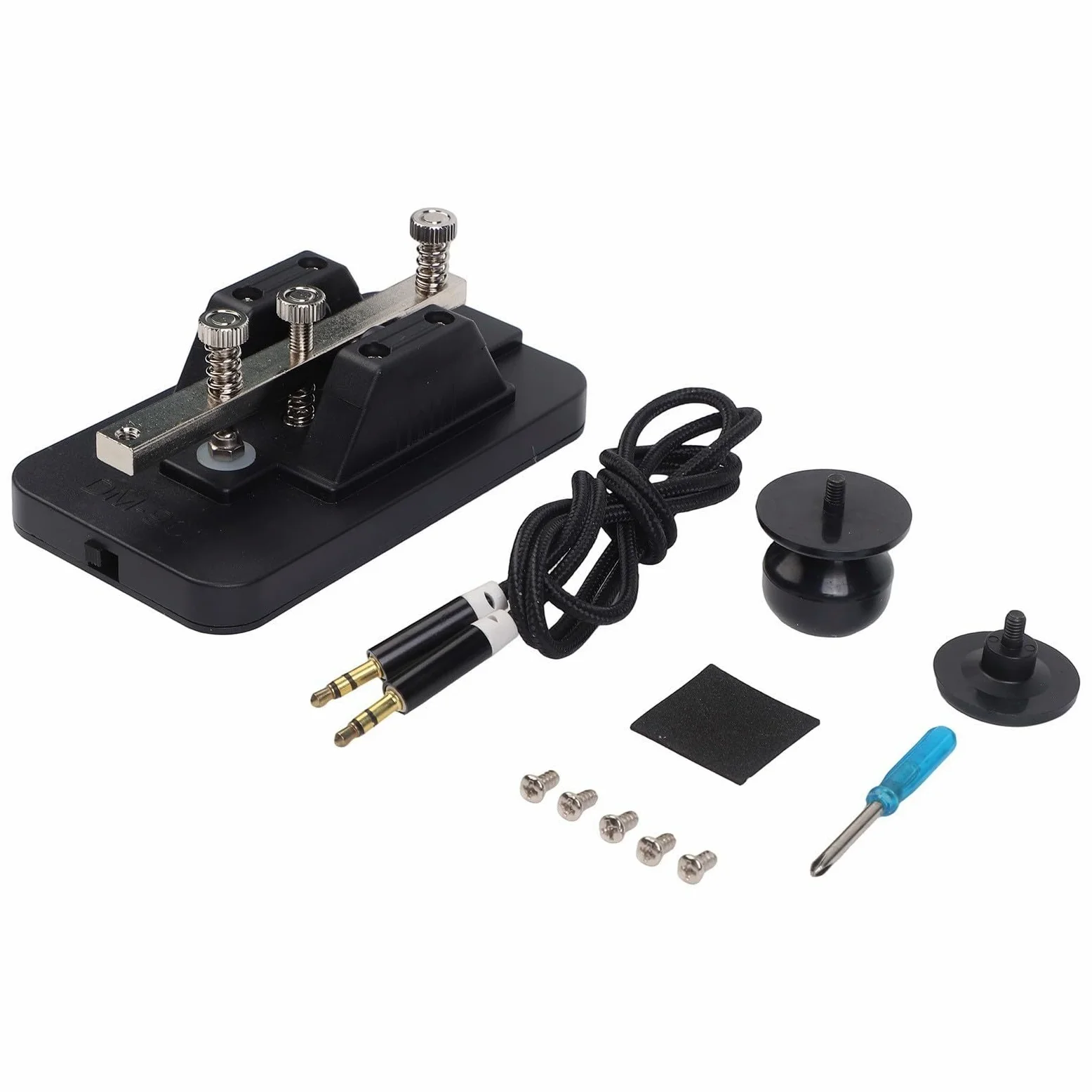 DM901 per l'oscillatore dell'istruttore di codice morse con tasto di tono e doppia uscita per l'apprendimento radio CW e la pratica di hobby