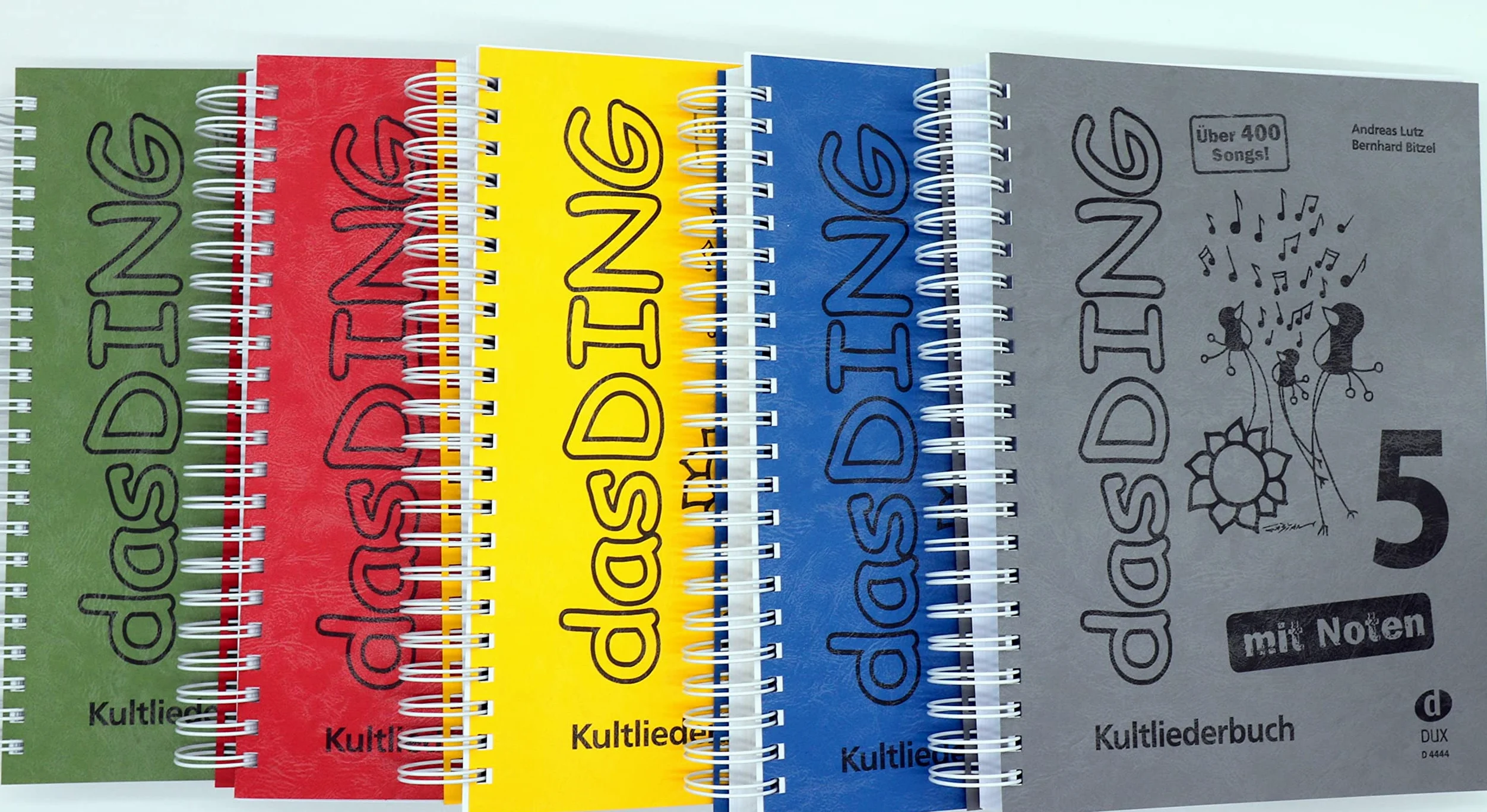 DAS DING Band 1-5 con indice volume 1-5 + capotasto