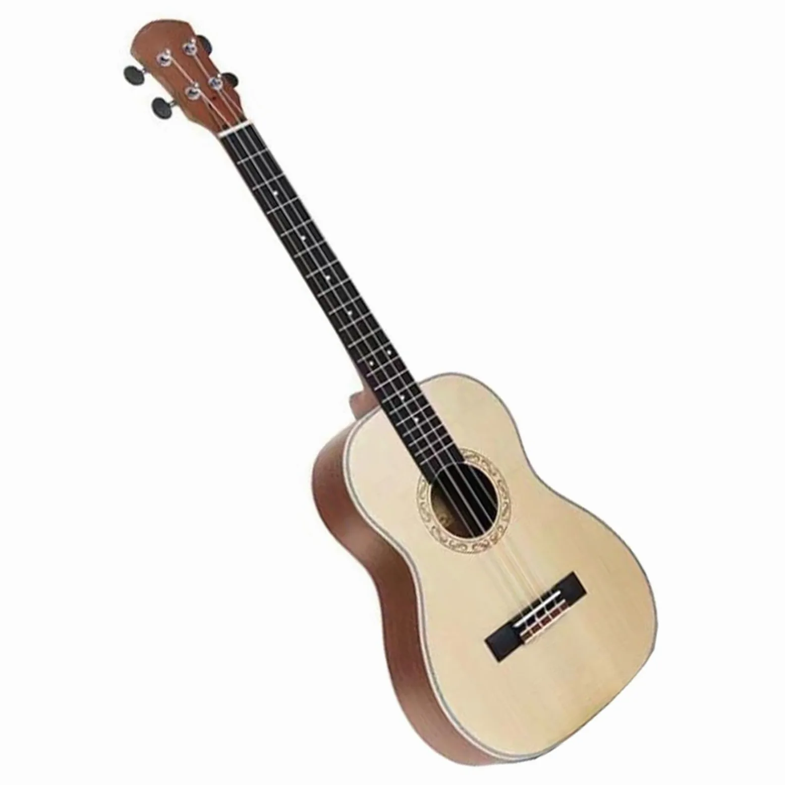 Ukulele Strumento Musicale Ukulele Baritono Da 30 Pollici Con Parte Superiore In Abete Corpo In Legno Di Sapele 4 Corde Ukulele Strumento Per Chitarra