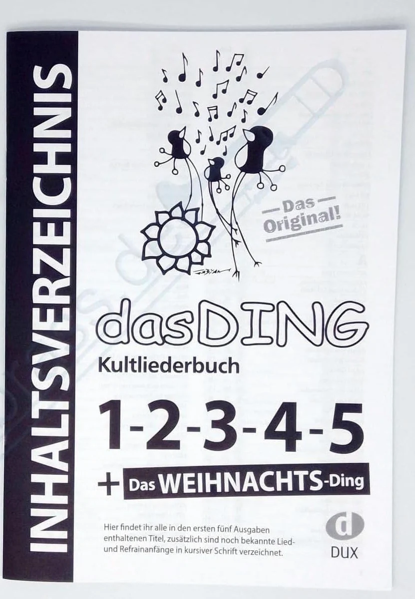 DAS DING Band 1-5 con indice volume 1-5 + capotasto