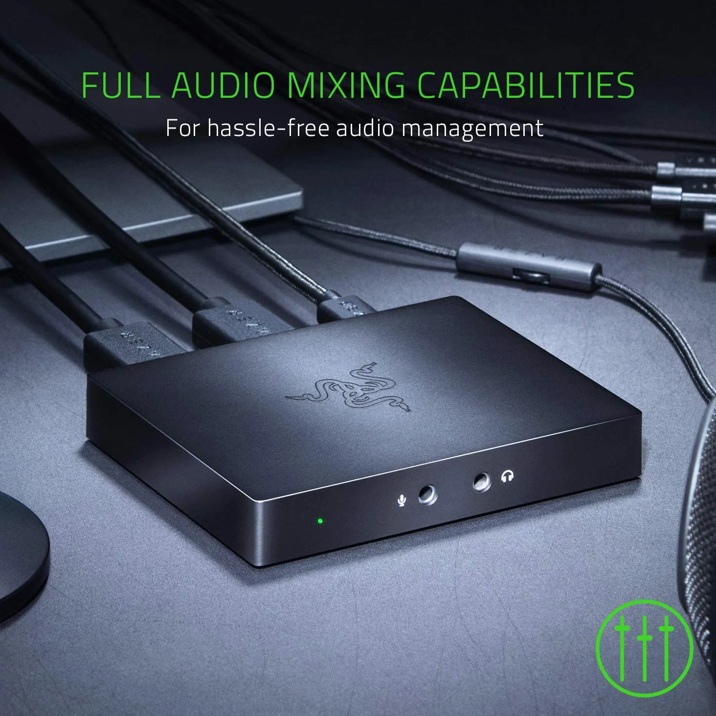 Razer Ripsaw HD - Scheda di Acquisizione per Lo Streaming (Full HD 1080p a 60 FPS, Passthrough 4K a 60 FPS, Connettività HDMI 2.0 e USB 3.0) Nero
