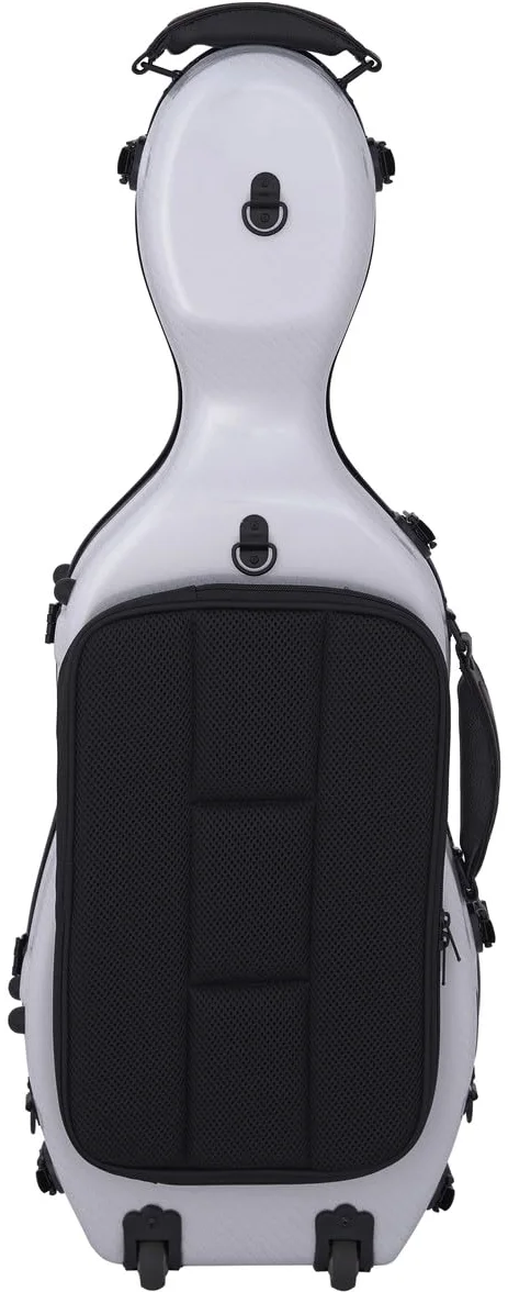 Custodia per Viola Fiberglass 38-43 Ultra Light special argento M-case + borsa musicale