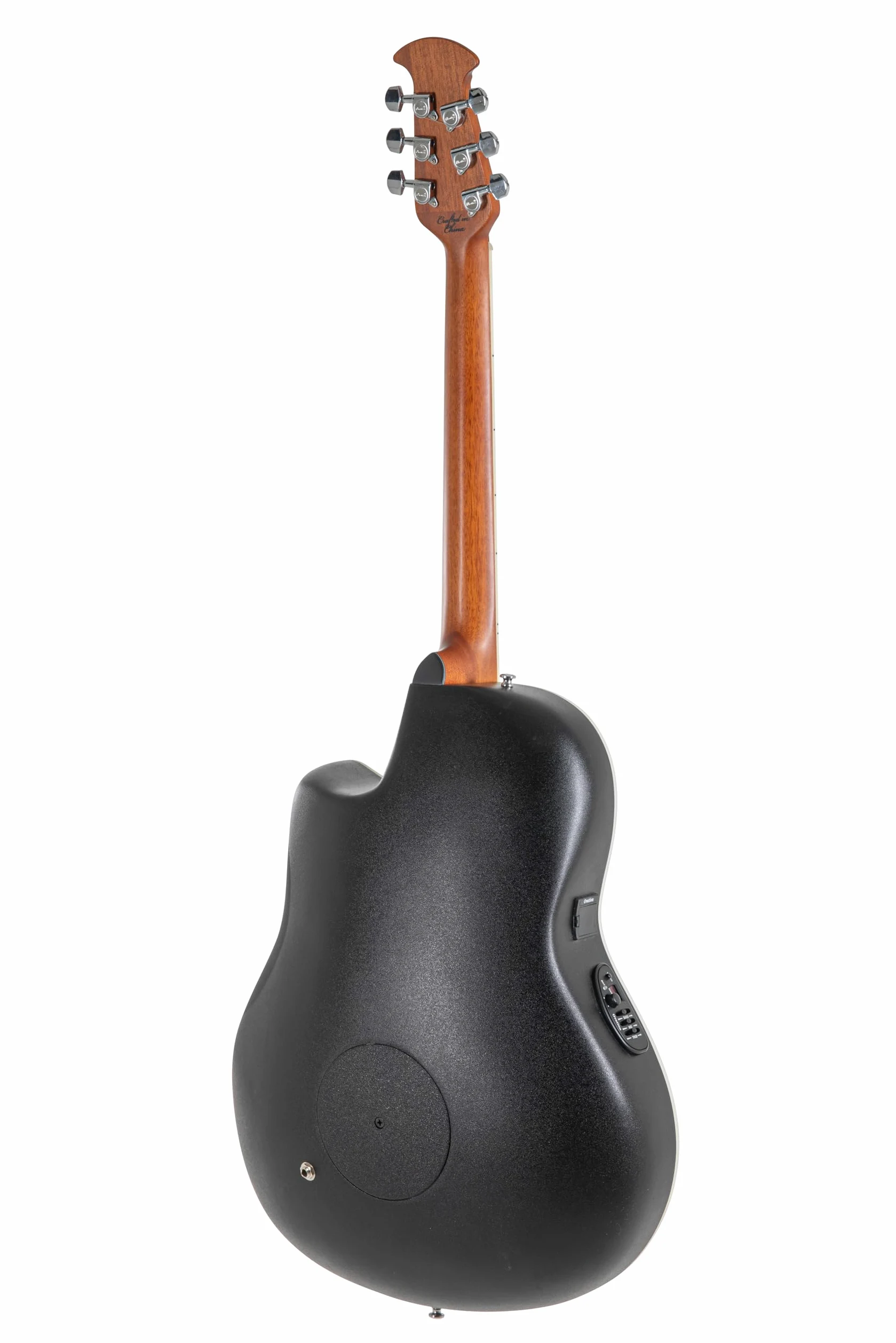Ovation Chitarra acustica elettrica Celebrity Elite Plus CE44X Mid Cutaway – Coperta in legno pregiato – Mid-depth Lyrachord Body – Mintburst – CE44X-9B-G