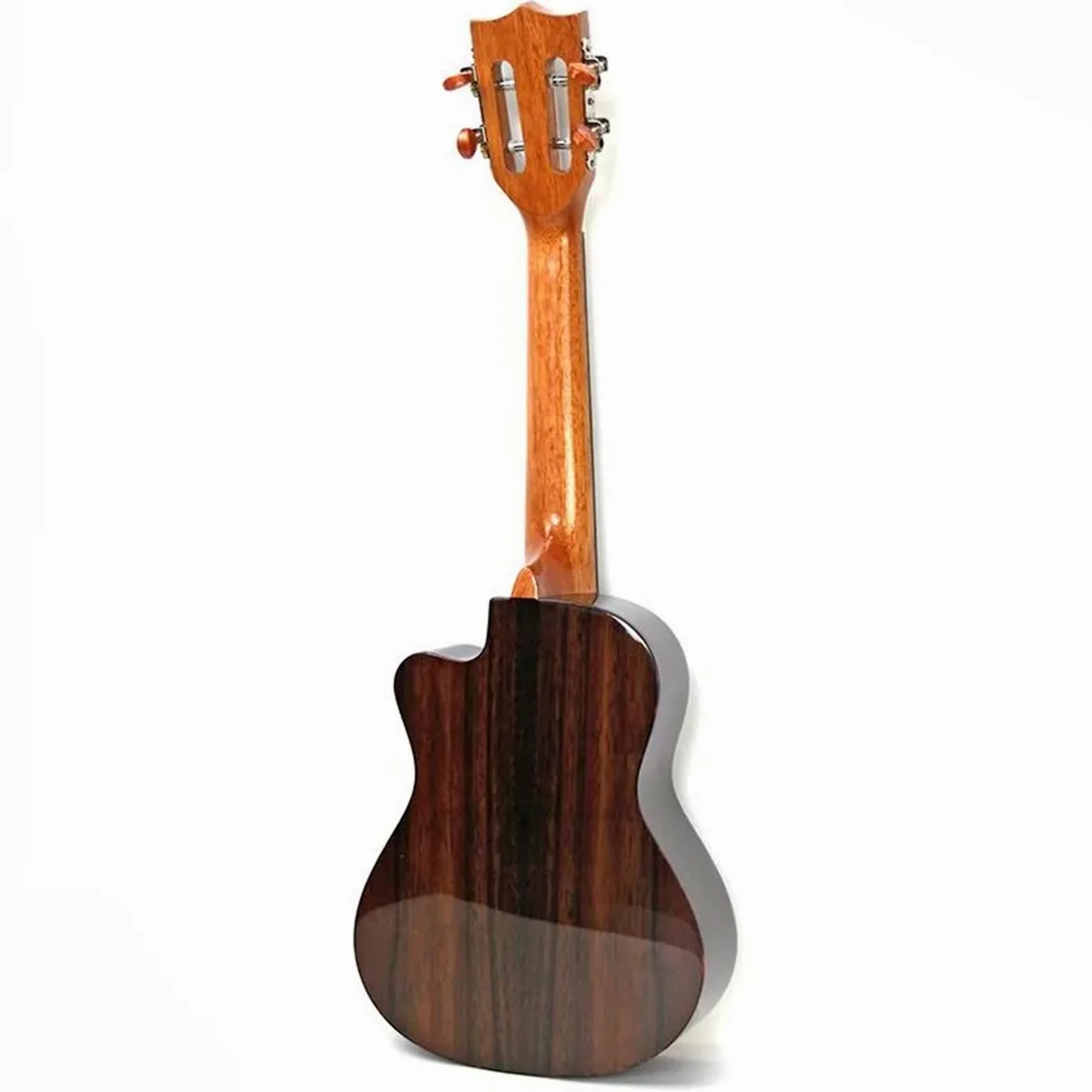 Ukulele Ukulele 23 26 Pollici Lucido Palissandro Elettrico Acustico Concerto Chitarra Tenore Chitarra Corpo Leggero 4 Corde Chitarra Ukulele(23 Inches)