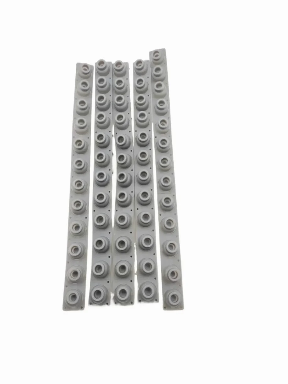Striscia di contatto in gomma for tasti del pianoforte a 12 note for C-asi*o CTK-720 CTK700 CTK710(5 pieces)