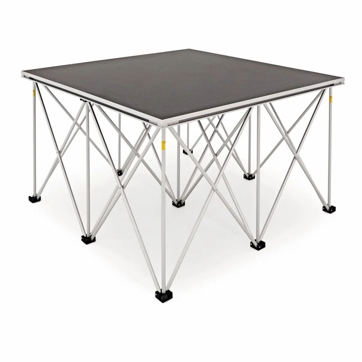 Portable 1m x 1m Stage Platform 800Kg Max Load by Gear4music