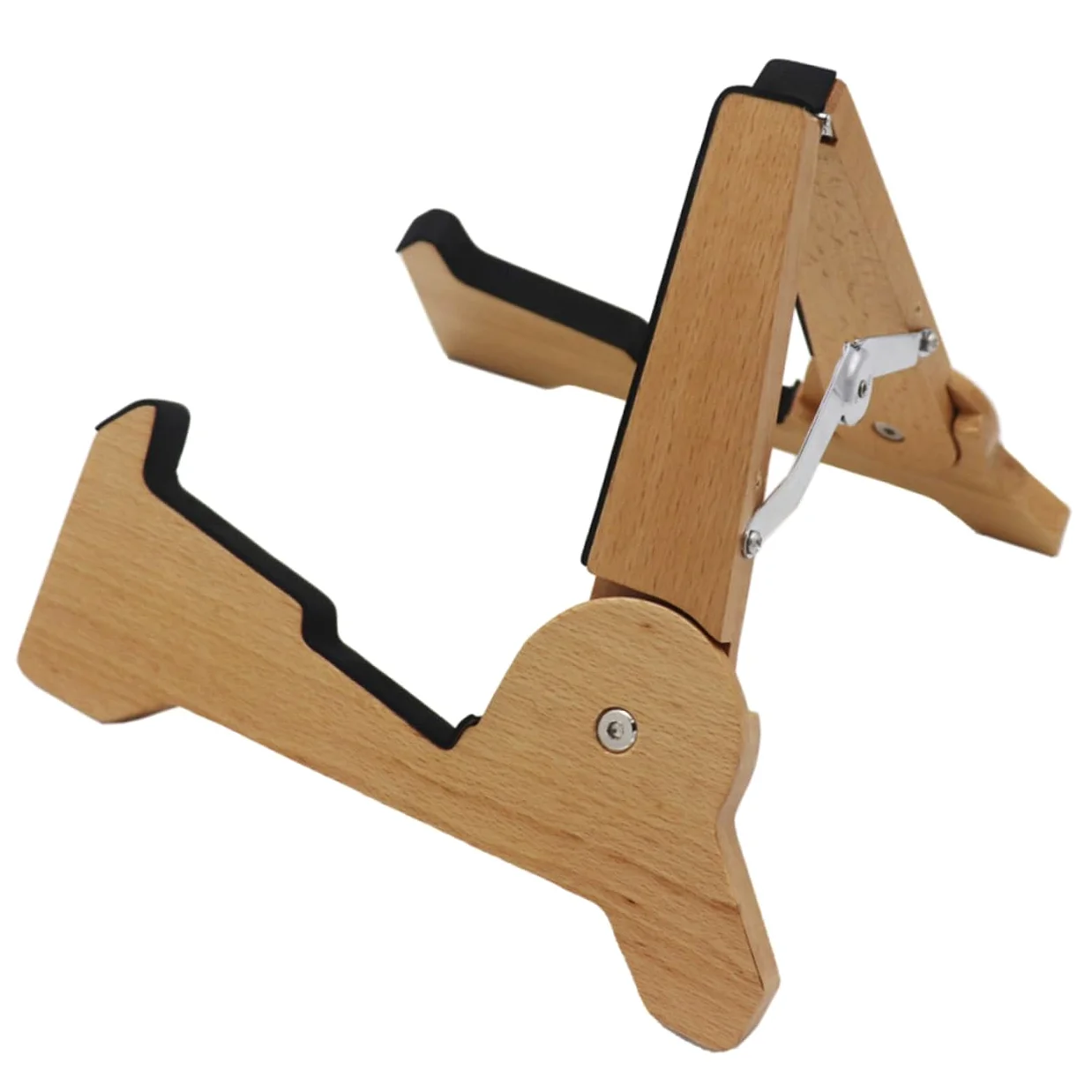 SUPVOX Supporto per Chitarra in Legno Portatile Design Smontabile per Bassi e Violini, per Casa e Negozio di Strumenti Musicali