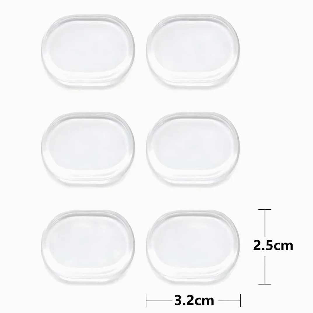 Gel per smorzatori di Tamburi 12PCS, Moon Gel per Tamburi Cuscinetti in Gel per Tamburi Trasparenti Cuscinetti per smorzatori di Tamburi in Silicone Silenziatori di smorzamento