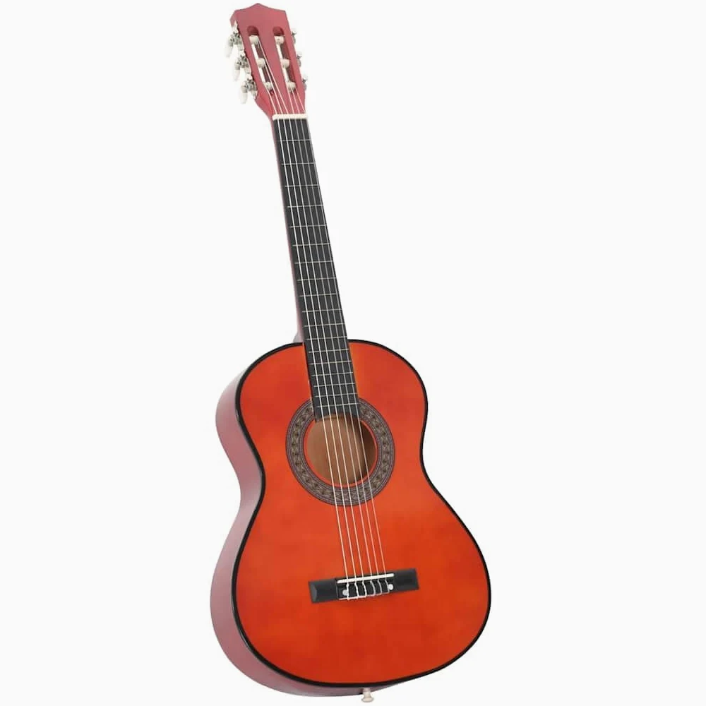 Generico Chitarra Classica per Principianti e Bambini 1/2 34" in Tiglio,Arte e so,Hobby e Arti Creative,Strumenti Musicali,Strumenti a Corda,Chitarre,Marrone Scuro,1.7 kg,70128