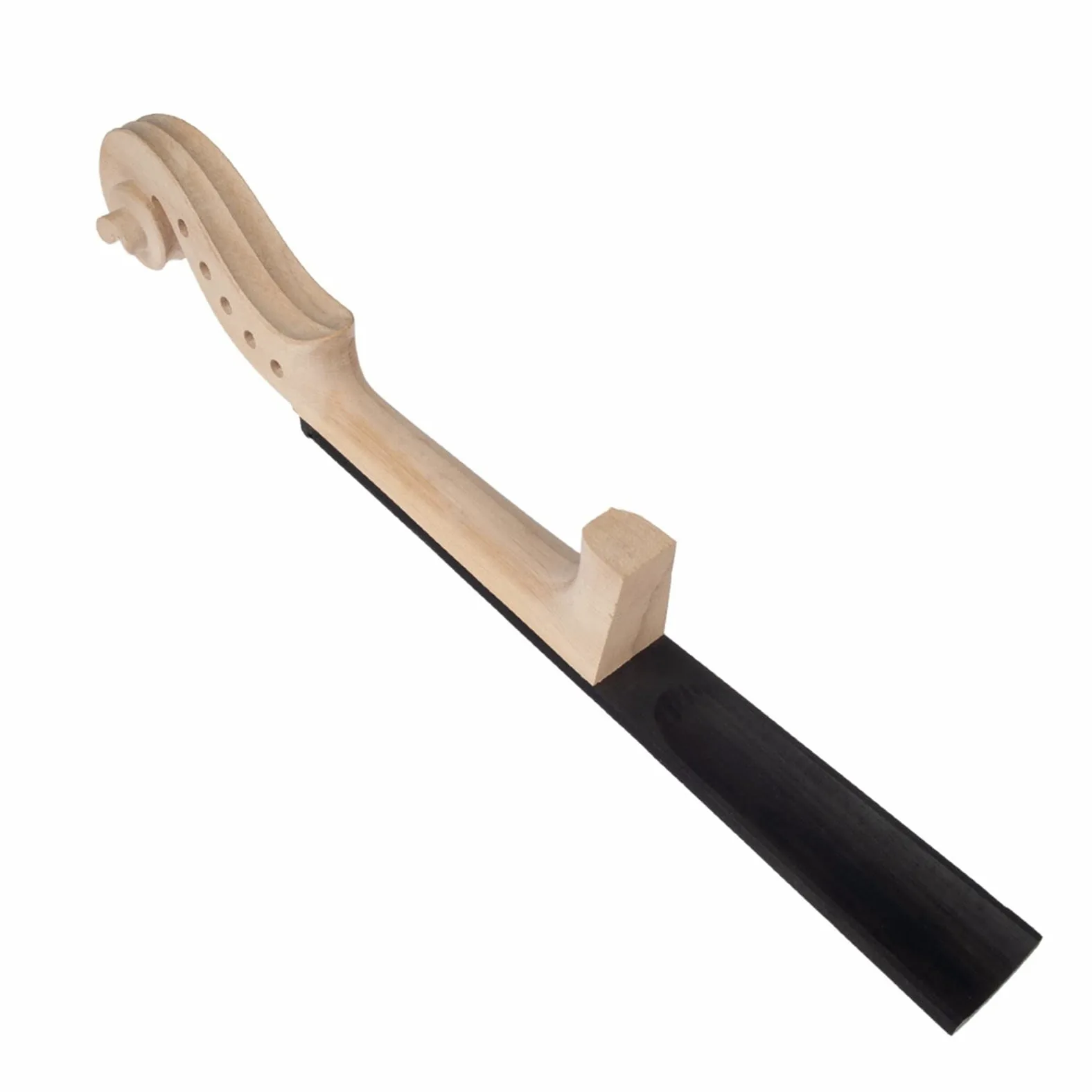 Parti di Violino 5 PZ Violino In Legno Di Acero Collo W/Tastiera In Ebano Per 5 Corde Violino Incompiuto Violino Manico Parti Di Violino Accessori accessori per violino