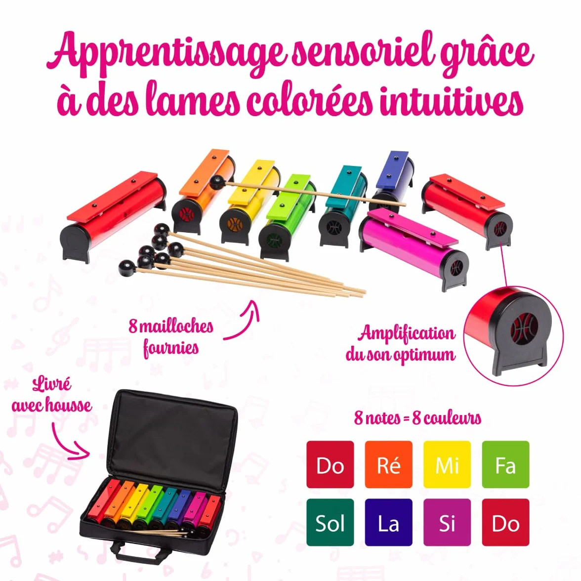 Fuzeau 9930 Classic Metallonotes bag