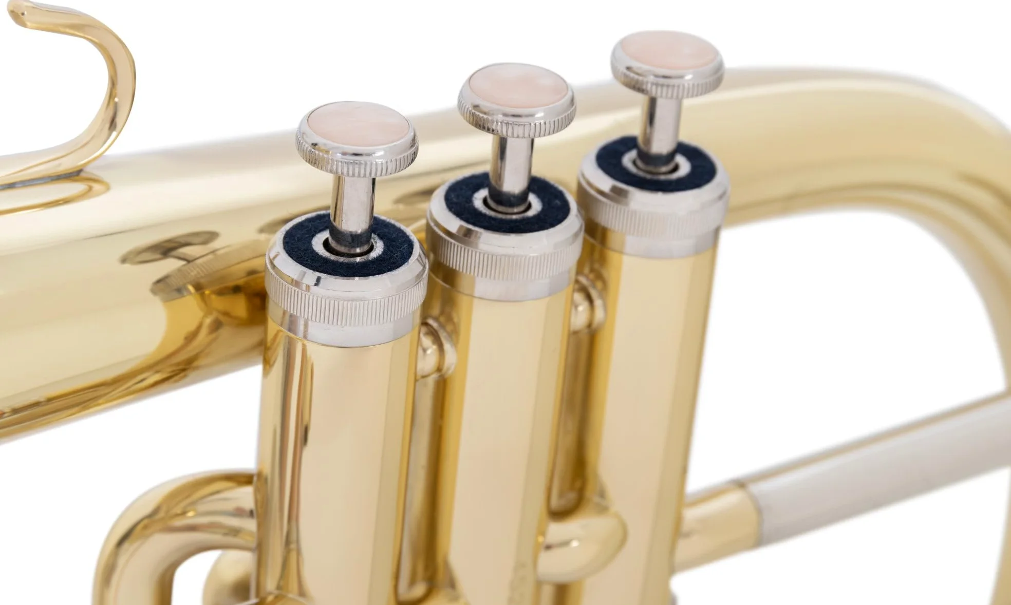 Classic Cantabile FL-26L Flicorno (intonazione Bb, leva trigger, 3 chiusure a strappo, bocchino, custodia) laccato