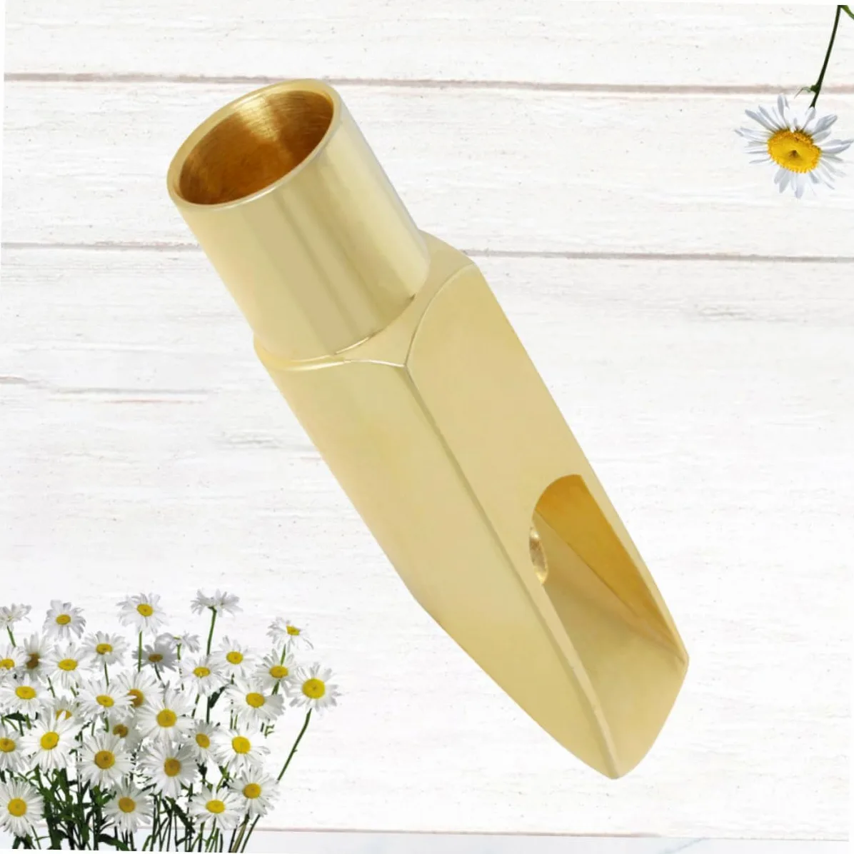 HEMOTON Accessori Per Sassofono - Sassofono Soprano in Metallo Lucidatura Manuale Per Un Suono Ricco E Durevole