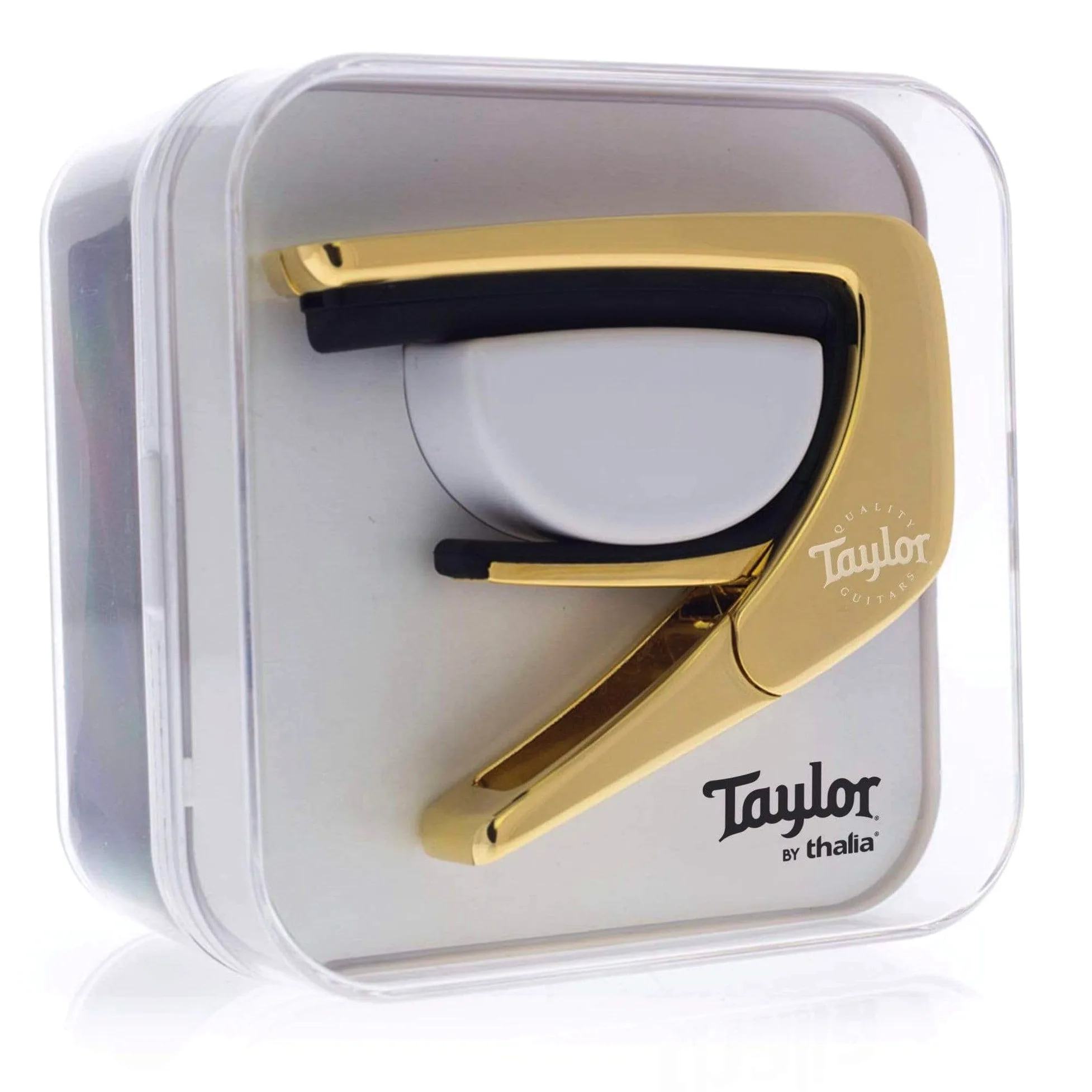 Taylor by THALIA - Capotasto con finitura oro, serie 500, in ebano con madreperla Century