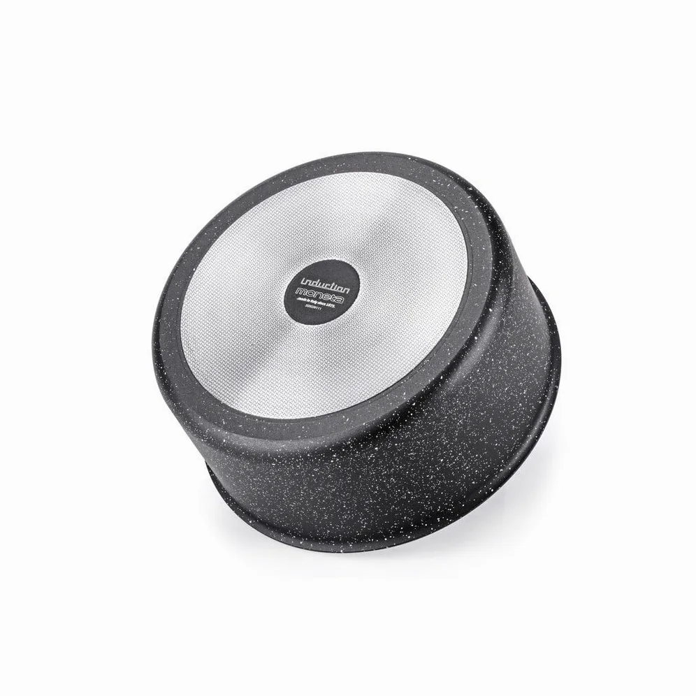 Moneta Etnea Evolution Minispace Batteria 7 pezzi, anche per induzione. 100% Made in Italy