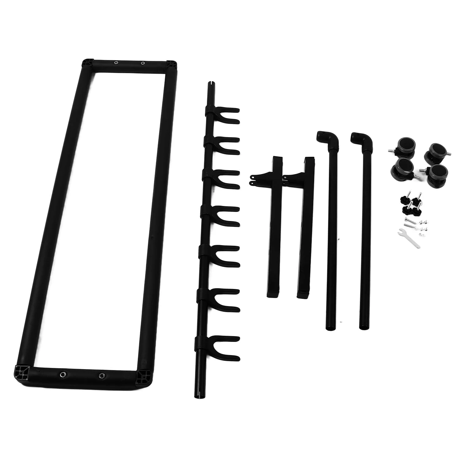 Stand per Chitarra in Metallo con Ruote, Supporto per Chitarra per Varie Chitarre, per Negozi di Musica (FL-13W) (FL-11W) (FL-17W)