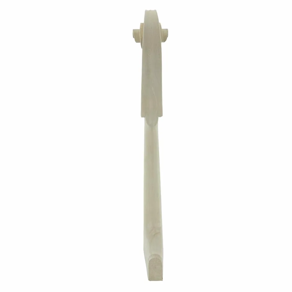 Manico verticale per contrabbasso 3/4, in legno d'acero, per riparazioni fai da te, ideale per strumenti di qualità, progetti, contrabbassi, sostituzione non porosa non finita (3/4)