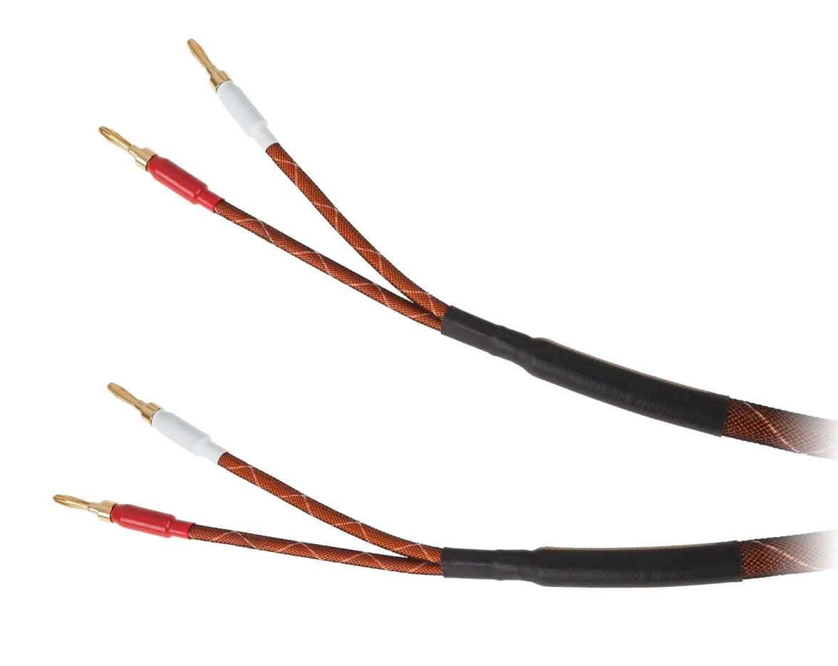 Cavo per altoparlante 3.0 Krüger&Matz, connettore a banana, colore nero e rosso