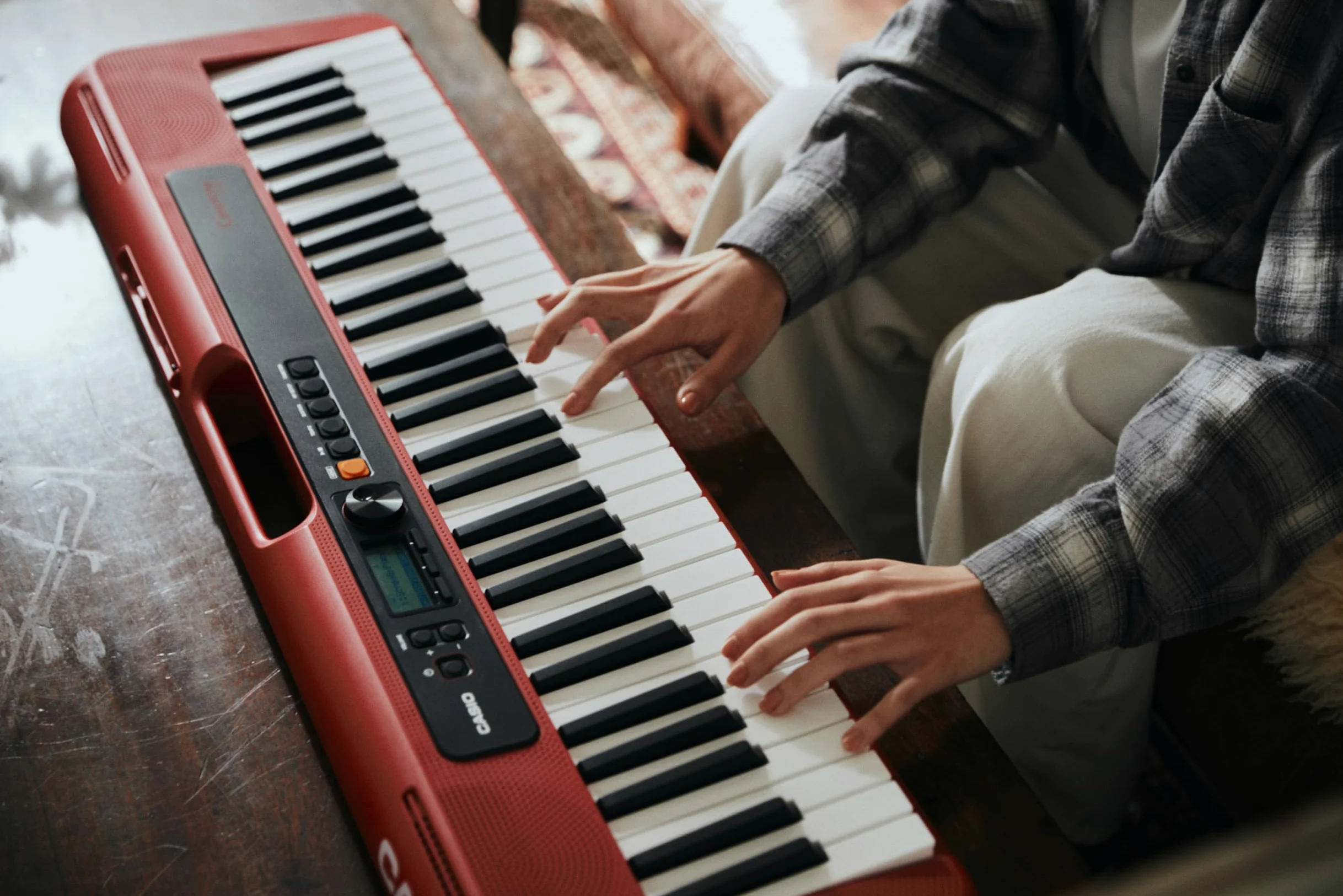 Casio Casiotone, 61-Key Portable Keyboard (CT-S200RD)