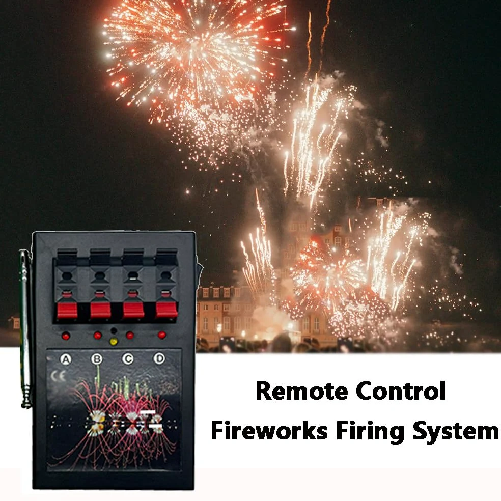 Sistema di accensione senza fili per fuochi d'artificio - Funzionamento a distanza alimentato a batteria per matrimoni, feste, hotel, ecologico