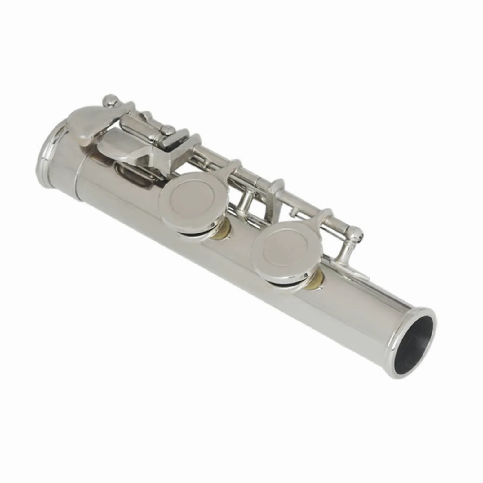 Strumento Flauto Professionale Strumento A Fiato Flauto Traverso In Argento A 16 Fori Con Chiave In Do E Custodia In Pelle