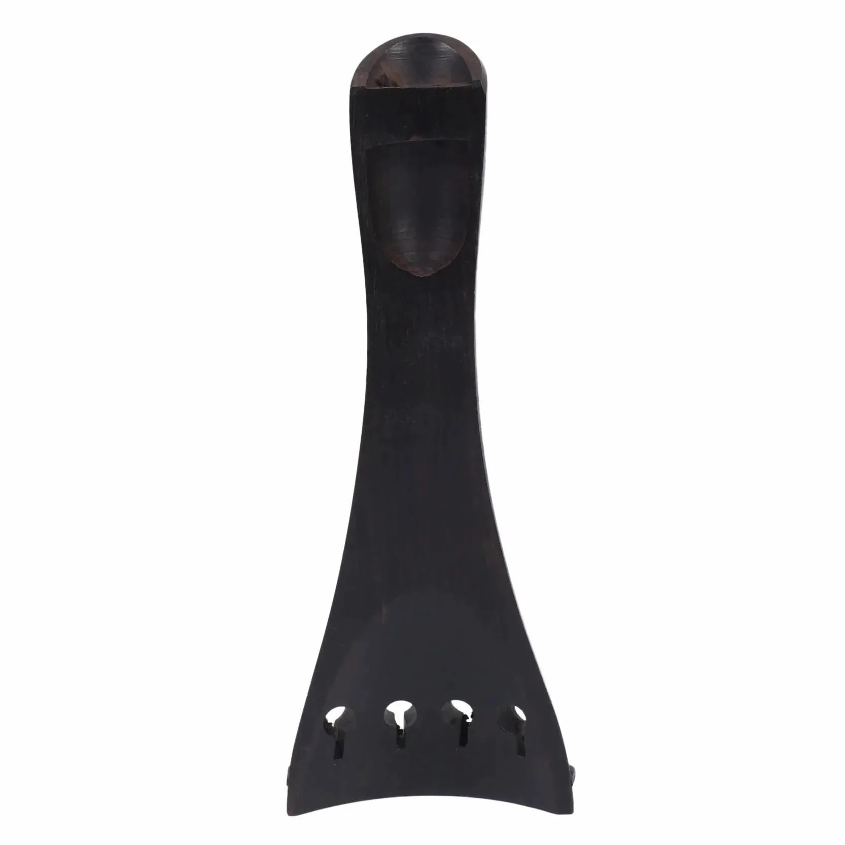Un set di accessori per violino 4/4 in legno di ebano naturale di 4 pezzi di pioli e perni di coda 4 pezzi di accordatori dorati fini. pezzi di ricambio per violino