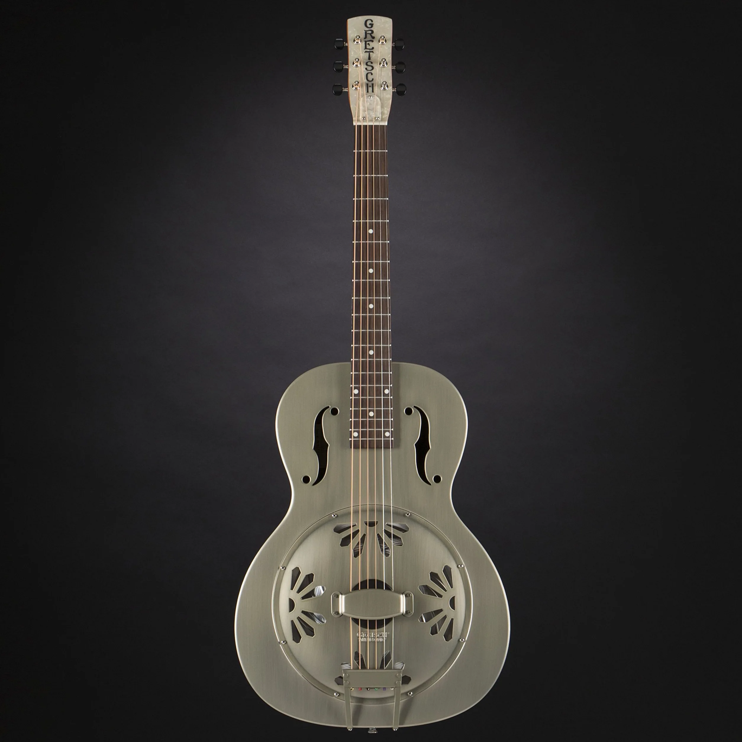 Gretsch G9201 Honey Dipper Round-Neck Biscuit Cone Resonator (Shed Roof) - Chitarra resofonica