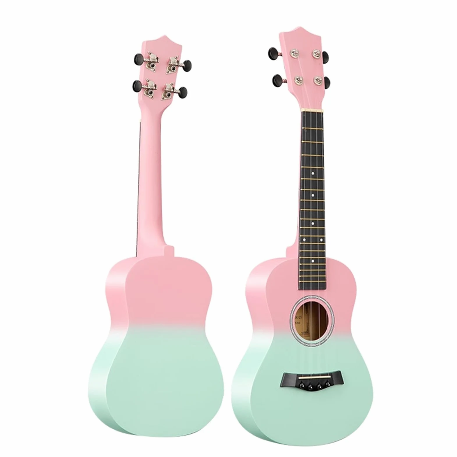 Modello Entry-level Da 23 Pollici Per Principianti Per Suonare Il Pianoforte Colorato Per Esercitarsi Con L'ukulele(Pink)