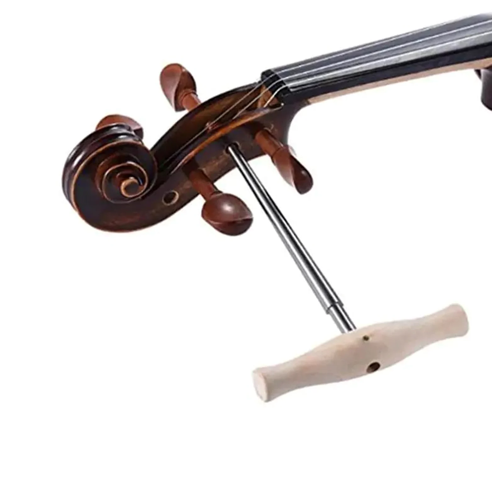 accessori violino Strumenti per pioli per alesatore per violinoManico in legno conico per strumento di accessori per parti di strumenti a corde di violino