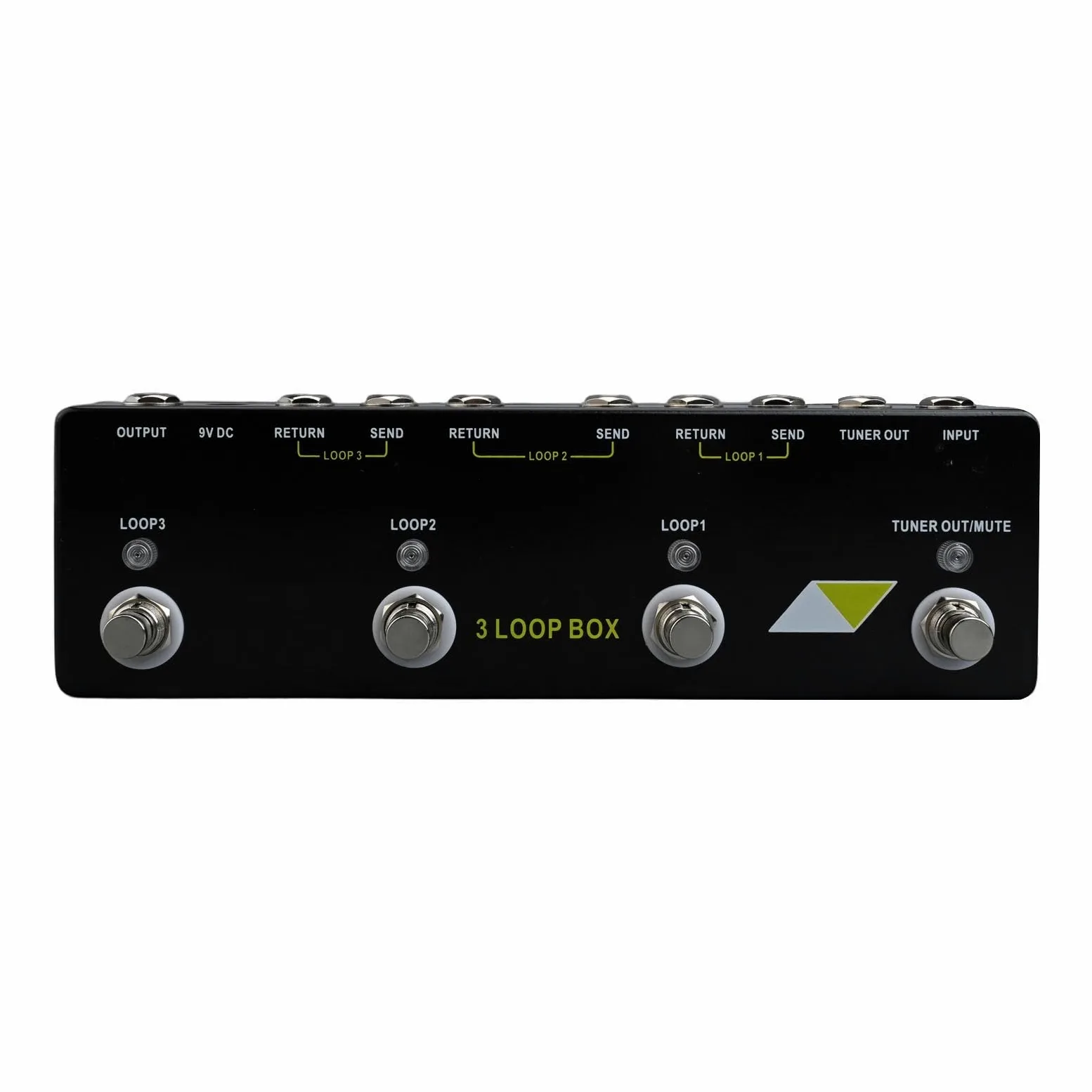 Pedale Loop per chitarra, per Mosky Audio 3 Loop Box Effect Looper Tuner Switcher