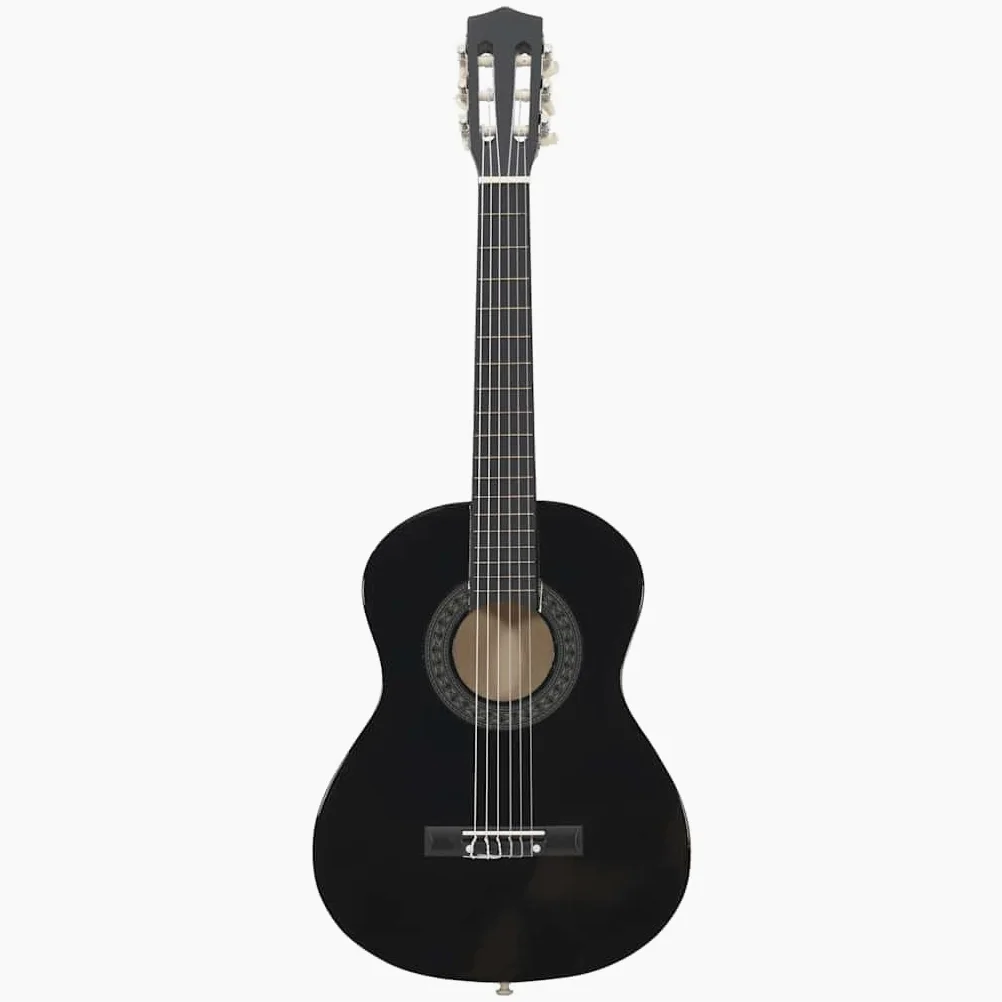 Generico Set Chitarra Classica per Principianti 8 pz Nera 1/2 34",Arte e so,Hobby e Arti Creative,Strumenti Musicali,Strumenti a Corda,Chitarre,Nero,2.05 kg,70127