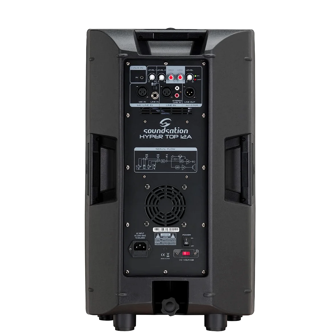DIFFUSORE BI-AMP SOUNDSATION HYPER TOP 12A 1000W CLASSE D