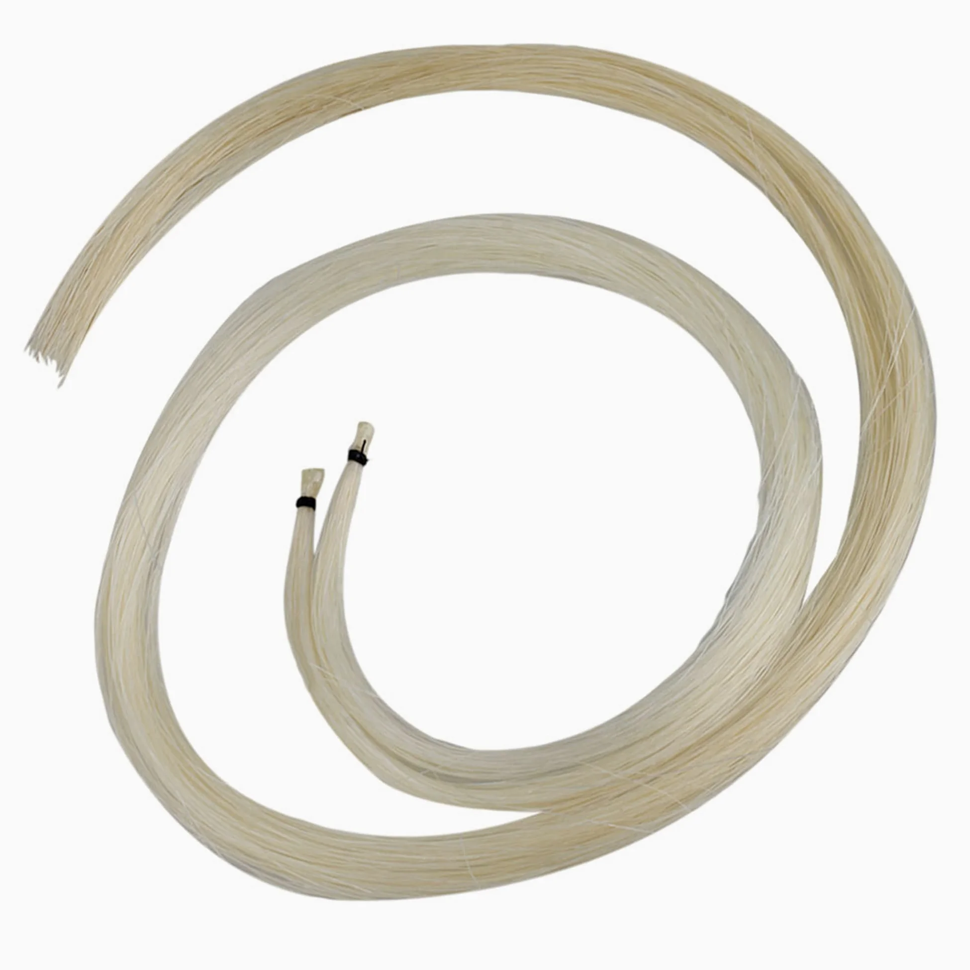 Yibuy 20 matasse 81,3 cm strumenti musicali parti arco violino capelli crine di cavallo bianco
