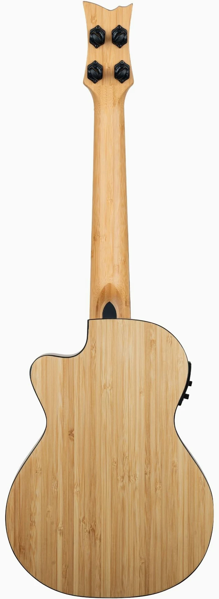Ortega Guitars Ukulele Tenore Elettro-Acustico – Bamboo Series – Gig Bag Inclusa – Bamboo, Natural (RUNAB-TE)