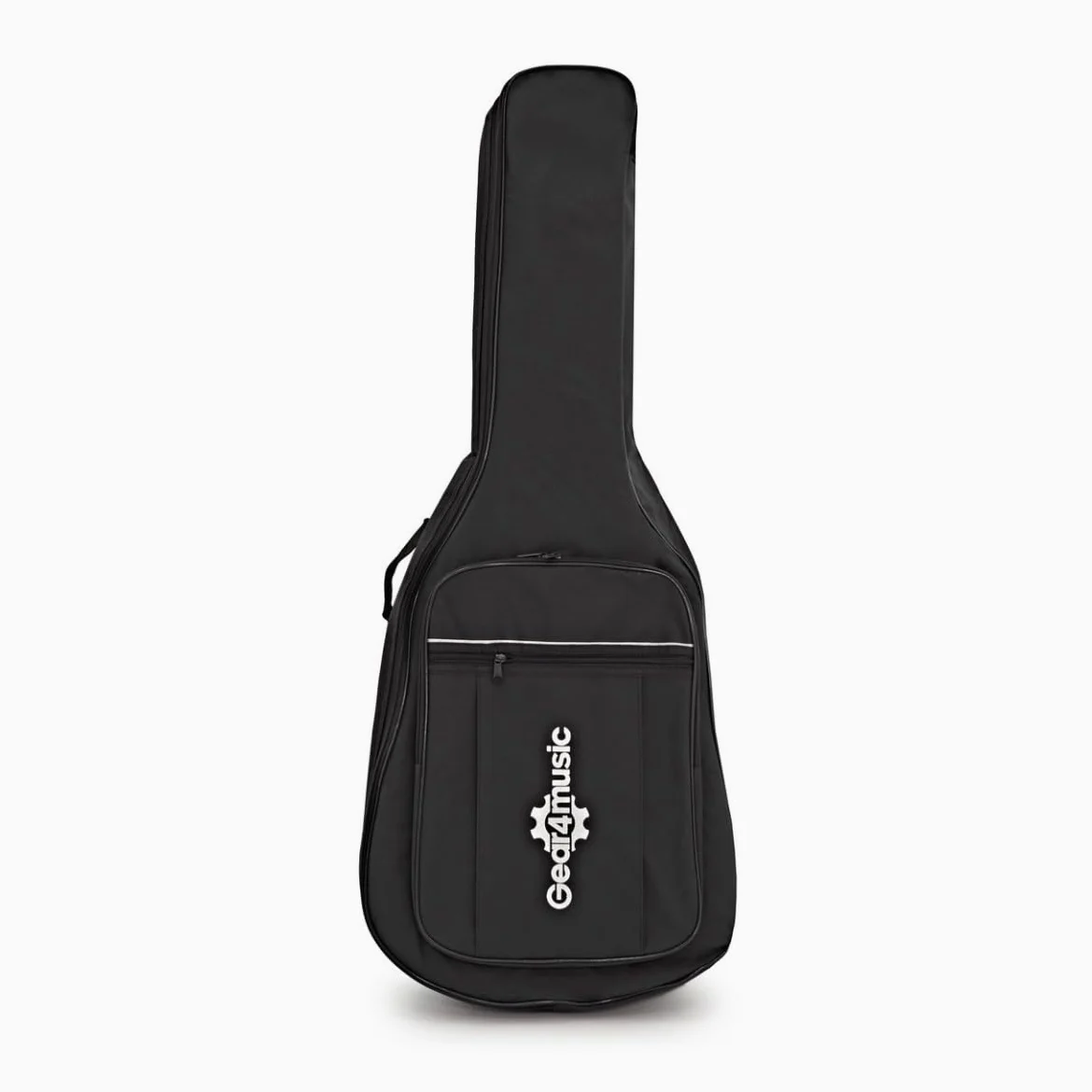 Chitarra Parlour Mancina Elettroacustica e Accessori, Nero | Mancina con Preamplificatore EQ 3 Bande, Tiglio per Toni Chiari ed Equilibrati, Borsa Corde Accordatore e Capotasto, Nero
