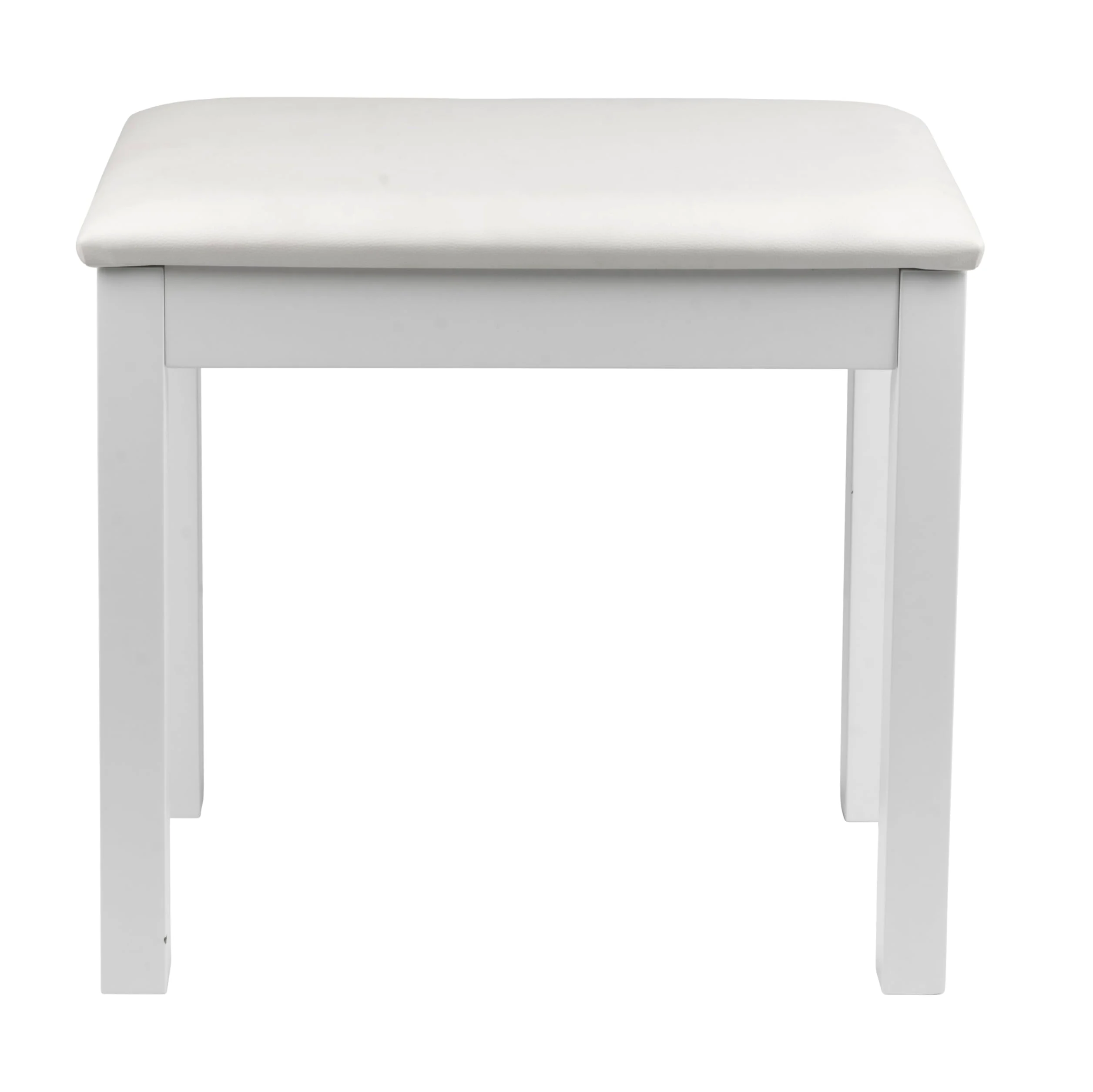 Gator Frameworks Panca tradizionale in legno per tastiera e pianoforte, finitura bianca (GFW-KEYBENCH-WDWH)