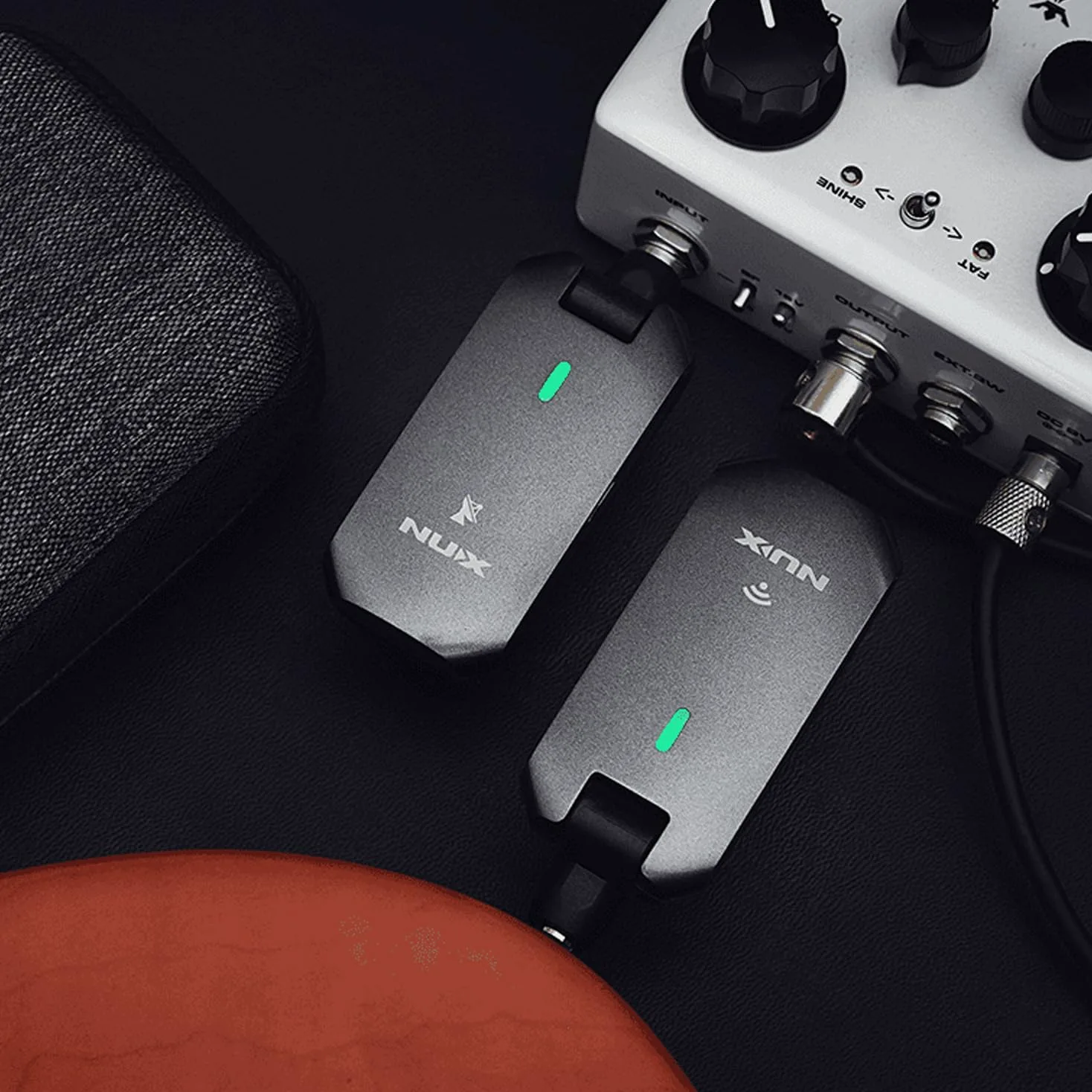 NUX C-5RC Wireless System 5.8GHz per chitarra + manovella keepdrum